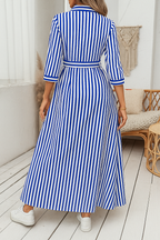 Robe Rayée Chic
